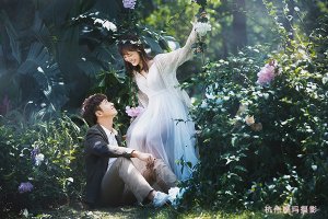 什么是森系婚纱照 在室内能拍森系婚纱照吗