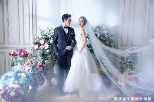 韩式新娘婚纱照 韩式婚纱照特点