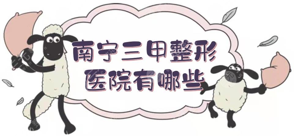 南宁三甲整形医院有哪些?公立