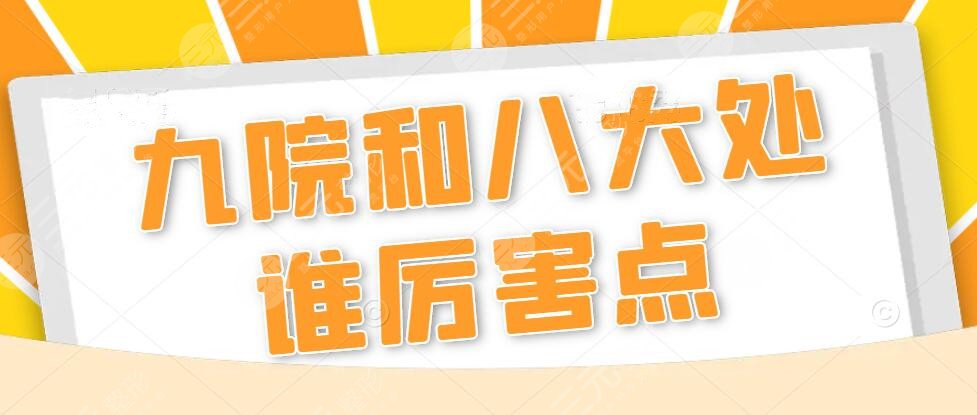 九院和八大处谁厉害点？专家实力哪家好？特色项目优势哪家好？