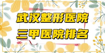 武汉整形医院三甲医院