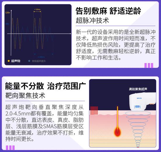 超声炮的优点