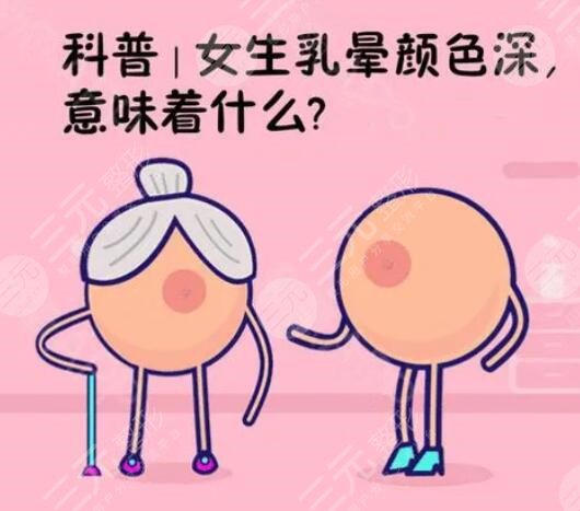 乳晕颜色深怎么办?