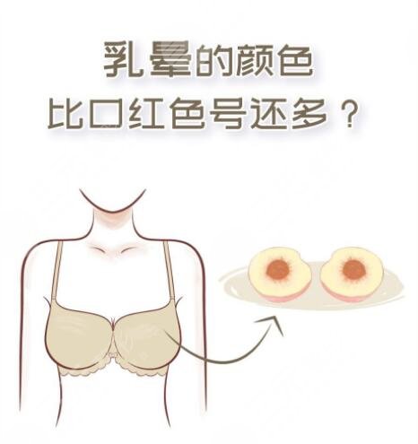 乳晕颜色深怎么办?